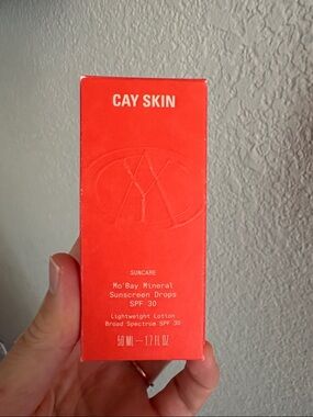 Mo’Bay Mineral Sunscreen Drops SPF 30 - Coral Red